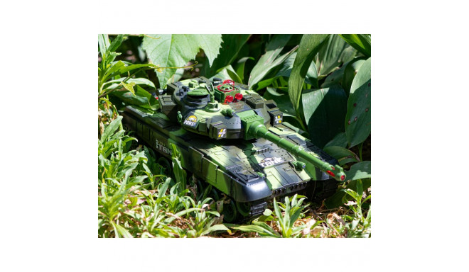 RC War Tank 9993 2,4 GHz metsakamuflaaž