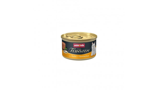 ANIMONDA Vom Feinsten Mousse Chicken and rabbit - wet cat food - 85g