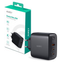 AUEKY Omnia II Mix PA-B6T Wall charger 1x USB 2x USB-C Power Delivery 3.0 65W Black