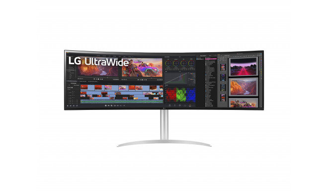 LG | 49WQ95C-W | 49 " | IPS | QHD | 32:9 | 5 ms | 400 cd/m2 | Silver | HDMI ports quantity 2 | 144 H