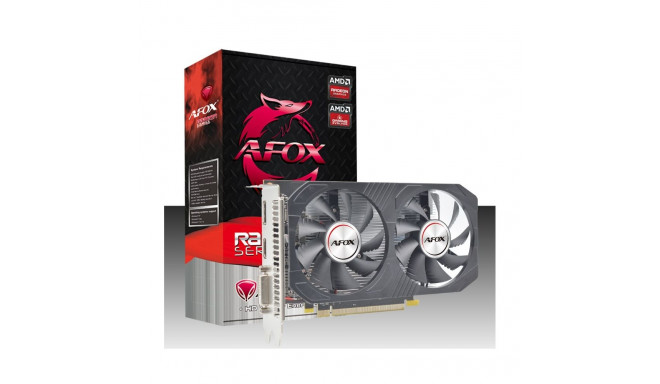 Afox graphics card Radeon RX 550 8GB GDDR5 DVI HDMI DP DF ATX DUAL FAN AFRX550-8192D5H4-V6