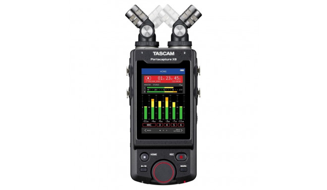 Tascam Portacapture X8 - kaasaskantav kõrglahutusega mitmerajaline salvesti