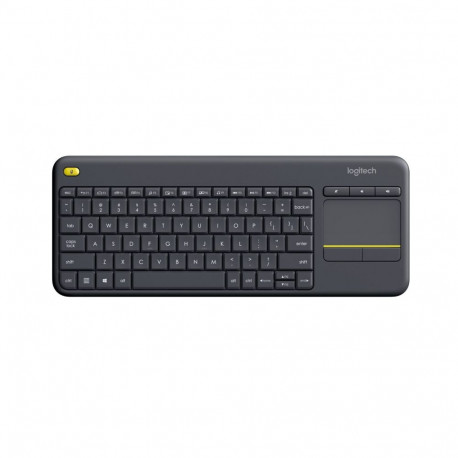 Logitech K400 Plus juhtmevaba hollandi must klaviatuur