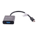 Lanberg AD-0006-BK video cable adapter 0.2 m VGA (D-Sub) Mini DisplayPort Black Lanberg AD-0006-BK video cable adapter 0.2 m VGA (D-Sub) Mini DisplayPort Black