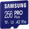 "CARD 256GB Samsung PRO Plus microSDXC 180MB/s + USB-Kartenleser"