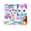 AIRBRUSH PLUSH with airbrush Kitty, 25 cm