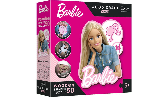 TREFL BARBIE Пазл из дерева Барби 50 шт.