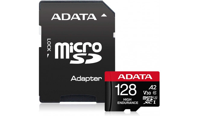ADATA AUSDX128GUI3V30SHA2-RA1 mälukaart 128 GB MicroSDXC klass 10 adapter 80 MB/s 100 MB/s 471027377