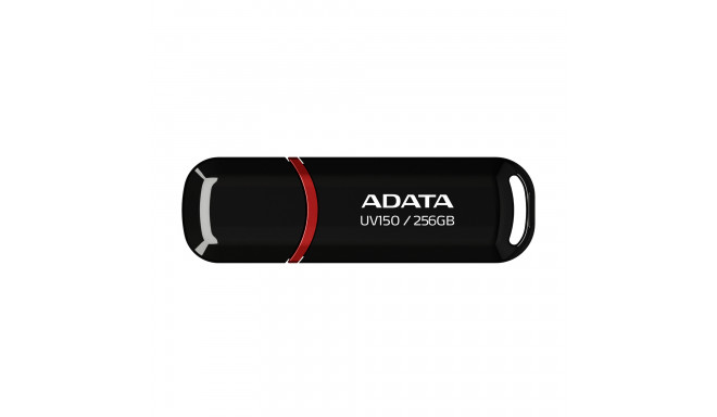 ADATA  MEMORY DRIVE FLASH USB3 256GB/BLACK AUV150-256G-RBK