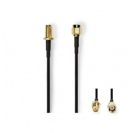 Cable RP SMA male - RP SMA male 5m 50Ohm