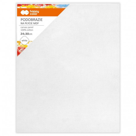 Lõuend puuvill 4mm MDF-plaat 24x30cm VALGE