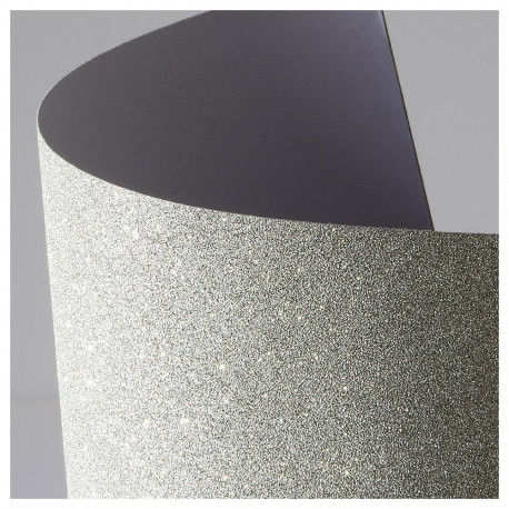 Iseliimuv glitterpaber A4, 150g/10lk hõbe