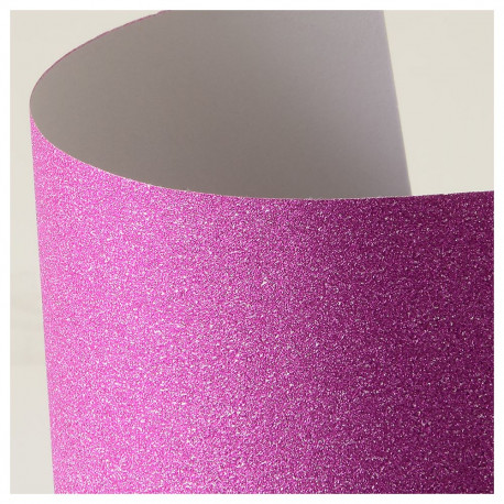 Iseliimuv glitterpaber A4, 150g/10lk roosa