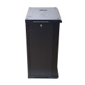 Rack cabinet 15U 600x450mm black hanging