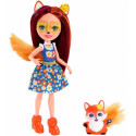 Doll Enchantimals + Animal Felicity Fox