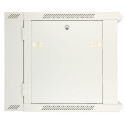 Wall cabinet rack 9U 600x600 gray two sections