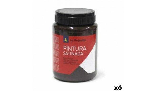 Tempera La Pajarita L-10 6 Pieces Satin finish School Brown