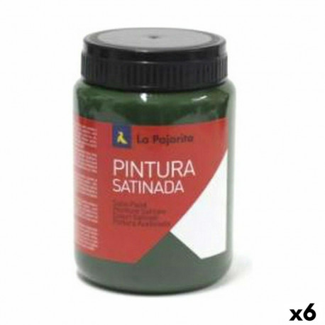 Tempera La Pajarita Pine L-41 6 Tükid, osad Tumeroheline Satineeritud