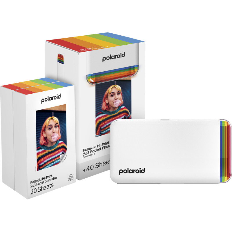 Polaroid fotoprinter Hi-Print Gen2 E-box, valge