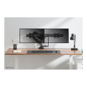 NEOMOUNTS Screen Desk Mount 17-32inch 2 screens topfix clamp & grommet