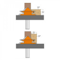 LOCK MITER BIT S=8 D=44,5