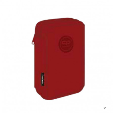 CoolPack pinal, täidetud, 2 lukuga - Jumper 2 RPET, punane