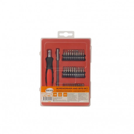 SCREWDRIVERS AND BITS SET 201006