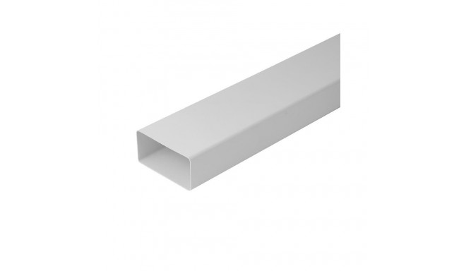 VENTILATION DUCT 220X55 MM 1M PLASTIC