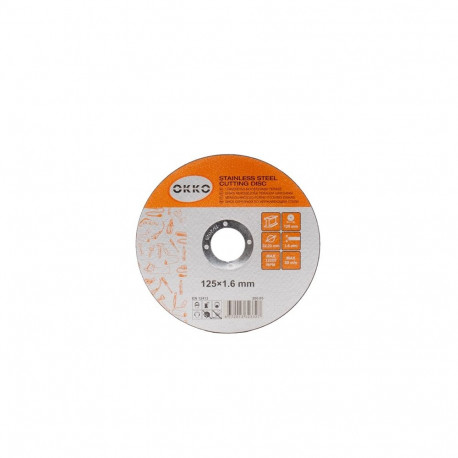 CUTTING DISCS 125X1.6 OKKO