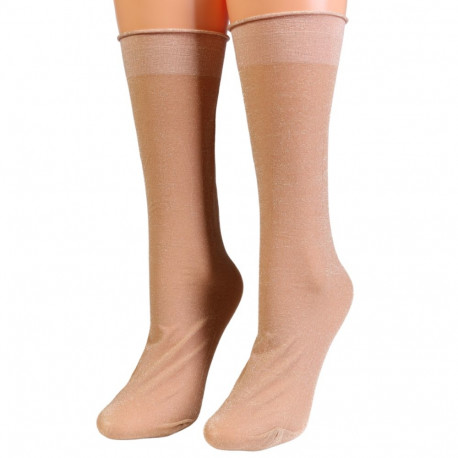 SOKISAHTEL DECOR beežid sädelevad sokid 444