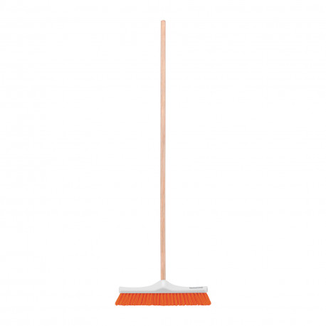 Cleaning brush 40cm with wooden handle 120cm Klintek® (6pcs)