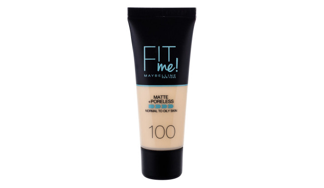 Maybelline Fit Me! Matte + Poreless (30ml) (100 Warm Ivory)