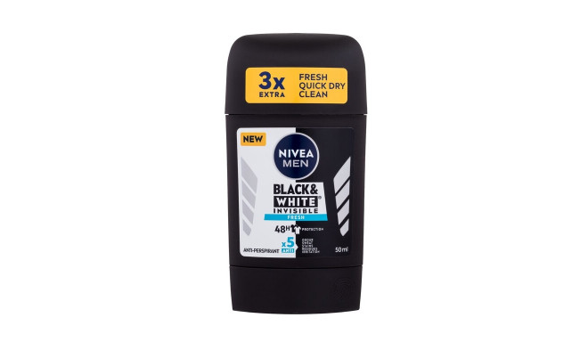 Nivea Men Invisible For Black & White Fresh (50ml)