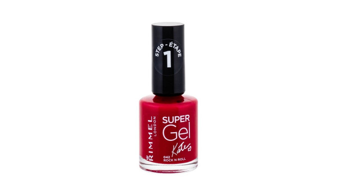 Rimmel London Super Gel STEP1 (12ml) (042 Rock n Roll)
