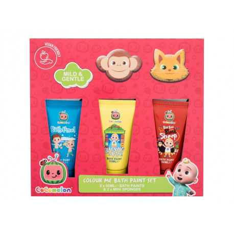 Cocomelon Colour Me Bath Paint Set (50ml) (Set)