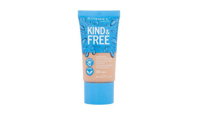 Rimmel London Kind & Free Skin Tint Foundation (30ml) (160 Vanilla)