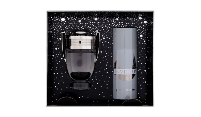 Paco Rabanne Invictus Eau de Toilette (100ml) (Edt 100 ml + Deodorant 150 ml)