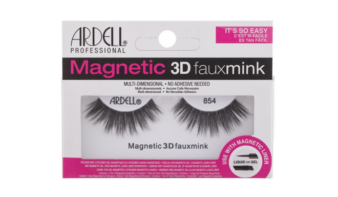 Ardell Magnetic 3D Faux Mink 854 (1ml) (Black)