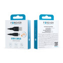 Forever kaabel USB - microUSB 1A 1m, must