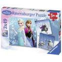 Ravensburger pusle Lumekuninganna 3x49tk