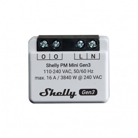 Shelly PM Mini Gen3 Controller, WiFi/Bluetooth
