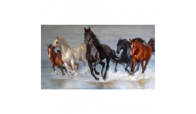 Diamond mosaic - Horses 40x80 cm