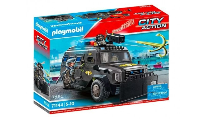 Zestaw z pojazdem City Action 71144 Pojazd terenowy jednostki specjalnej
