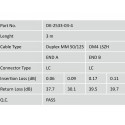 Fiber Optic Multimode Patchcord FO DK-2533-03-4