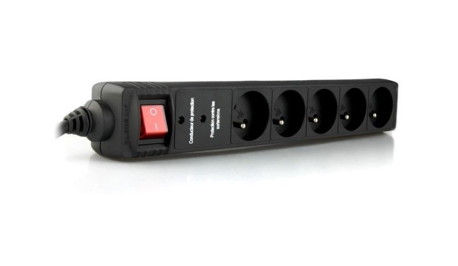 Surge protector 1.5m 5 sockets