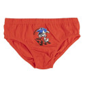 Pack of Underpants Sonic 3 Units Multicolour - 8-10 Years