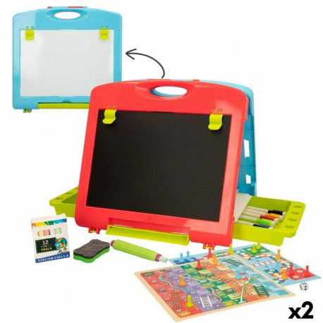 Kahepoolne Tahvel Colorbaby 34 x 31 x 29 cm 2 Ühikut 34 x 31 x 29 cm