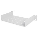 DIGITUS 254mm (10") 1U fixed shelf, 160mm depth