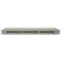 DIGITUS Patch panel,CAT5E,19",24xSTP RJ45,beige