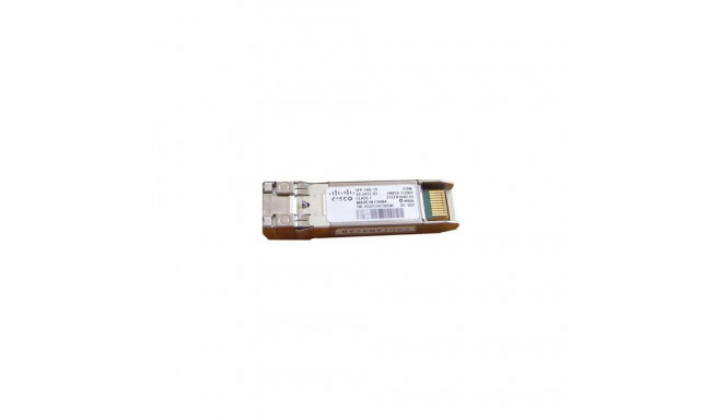 Cisco 10GBASE-SR S-Class SFP Module for 10 Gigabit Ethernet Deployments, Hot Swappable, 5-Year Stand